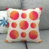 Colorful Spherical Style Collection Digital Printing Short Plush Pillow Covers For Car Sofa Office Cushion Cover Home Goods