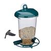 Transparent Bird Feeder Automatic Plastic Bird Feeder with Suction Cups