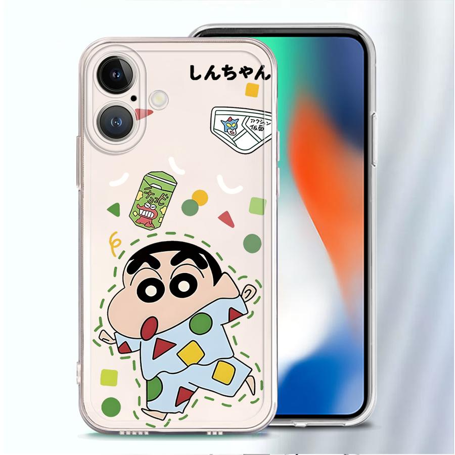 Shin Himawari Case for iPhone 17 Pro Max 7 8 16 XS Max 14 Plus 11 XR 12 Mini 13 Pro Air 15 Soft Phone Cover