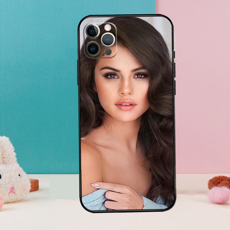 Selena Gomez Phone Case For iPhone 17 Air 16 15 13 12 11 14 Pro Max 12 13 mini 15 16 Plus 16e Cover Coque