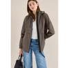 Куртка Женская Cecil Ветровка С Капюшоном Windbreaker (B202207) Коричневый/серый