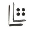 Flash Bracket for Canon Cameras and Speedlite Durable and Compatible Two-Piece L-Shaped Flashes,