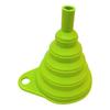 Kitchen Funnel Food-Grade Silicone Foldable Funnel Easy To Clean Collapsible Kitchen Funnel Bottles Vials Perfume Container