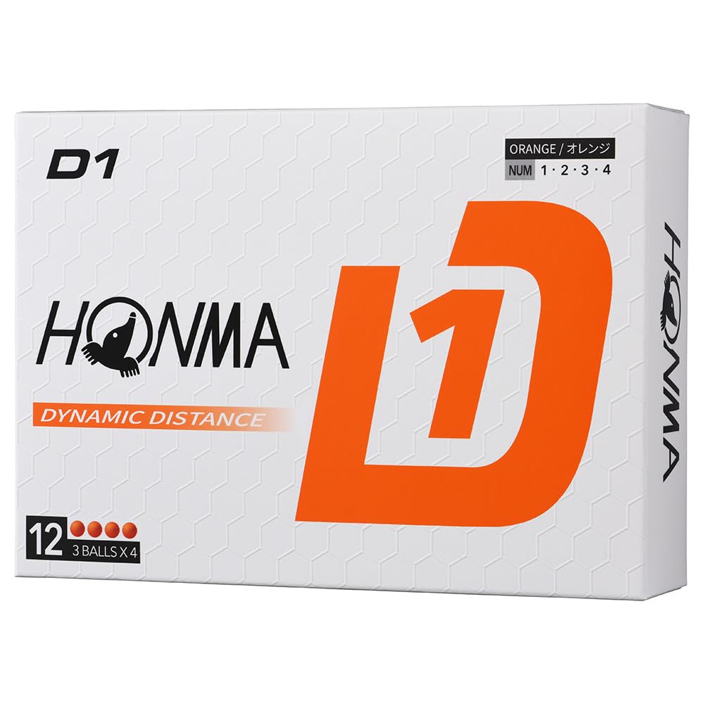 HONMA 2024 D1 BT2401 Orange 12 (1 dussin, bitar)