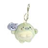 Green Dinosaur Green Dinosaur Doll Pendant Cartoon Dinosaur Wolf Plush Keyring  Couple