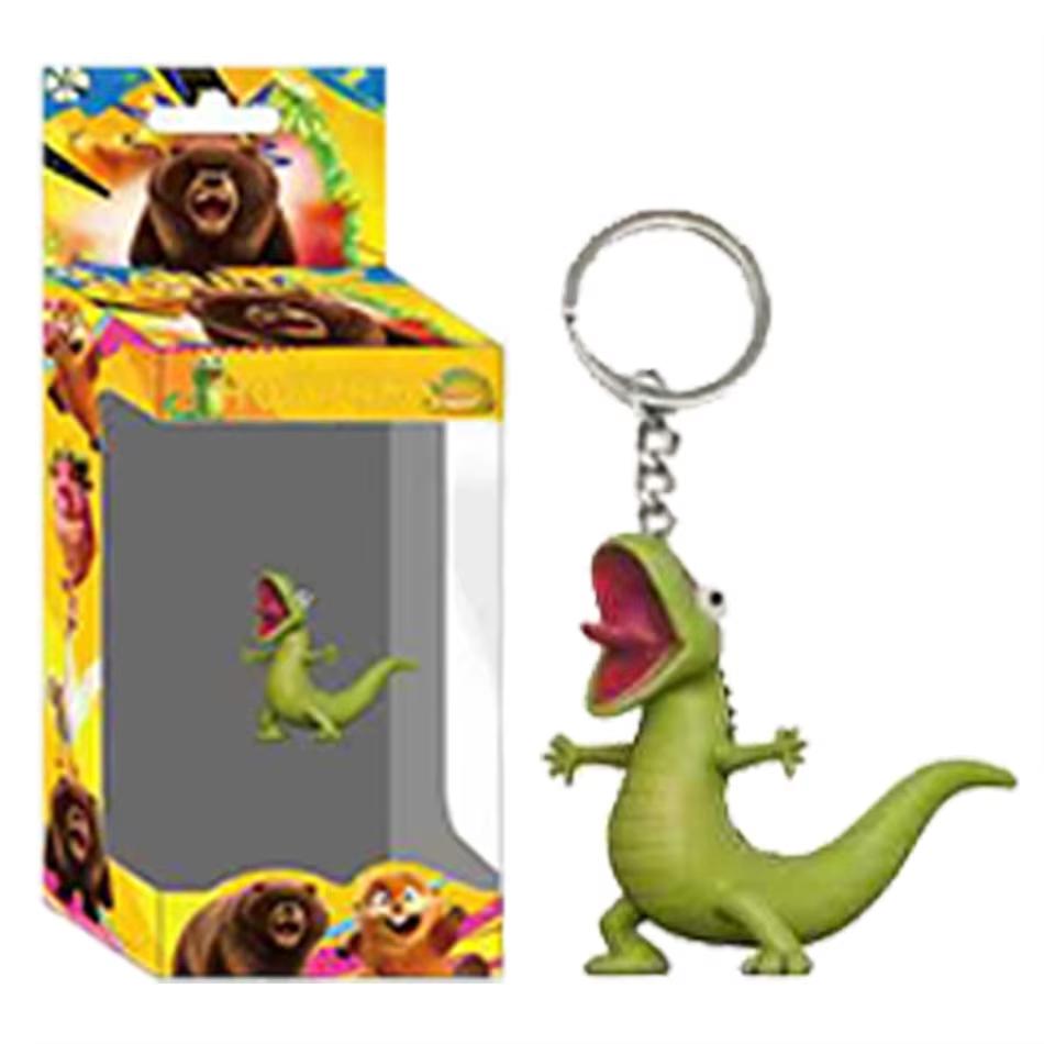 Disponibile Portachiavi Serie Piano di Trasformazione del Castoro Figura Hoppers Action Figure Modello di Film Giocattoli Regalo per Bambini Decorazione Zaino