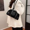 Large-capacity Contrasting Color Pintot Bag Women's 2026 Spring New Leisure Niche Commuter Shoulder Armpit Bag