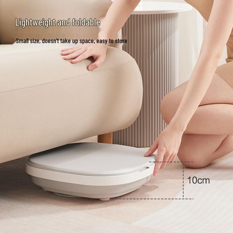 Jiancheng V710 Foldable Heated Foot Spa Massager CN Plug (adapter Included)
