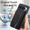 2 in 1 Magnetic Leather Zipper Wallet Phone Case for Google Pixel 10 Pro XL 8 7A 7 9A 8A Card Slots Flip Cover Coque Hoesje Etui
