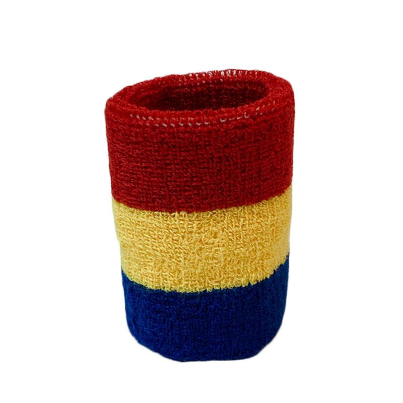 1 buc. brățară de tenis cu dungi pentru sport pentru încheietura mâinii, prosop de baschet, bandă de transpirație din bumbac pentru alergare, fitness, protecție pentru încheietura mâinii