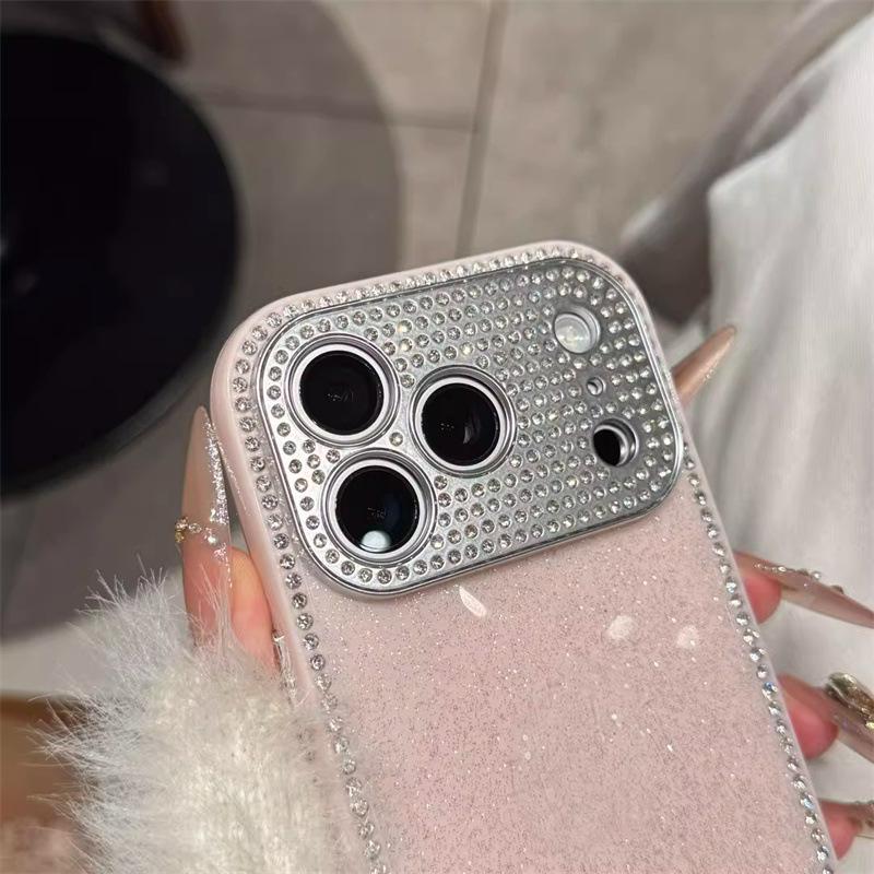 Elegant Rhinestone Glitter Case for iPhone 16 Pro Max and 17 Pro