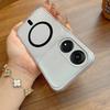 Case for OPPO A78 5G,78 4G Anti-Fingerprint Matte Cover Big Camera Window Clear Edge Casing