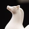 Little Tang Horse Ceramic Tea Pet Ornament - Zodiac Personality Tea Set Accessory for Decoration