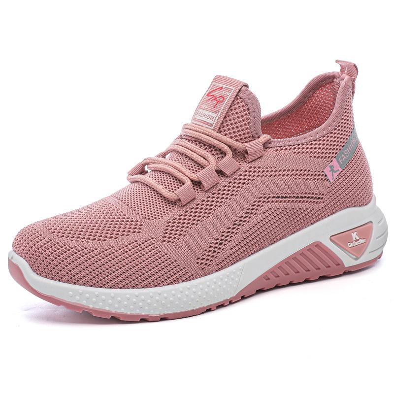 Casual Breathable Sports Running Shoes for Women, Low Top, Breathable and Comfortable