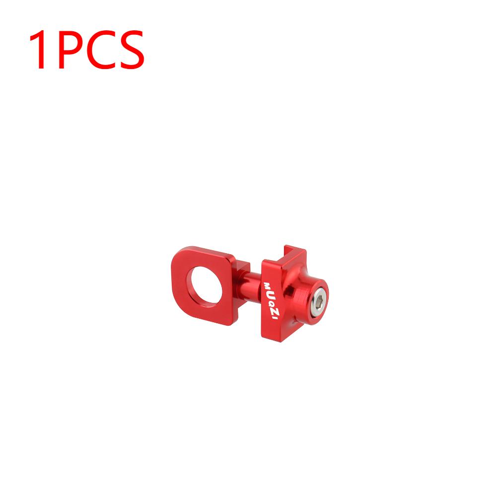 1-10pcs Single Speed Bicycle Chain Tensioner Adjuster Aluminum Alloy Bicycle Chain Fastener Fixed Bike Bolt Screw Accessories