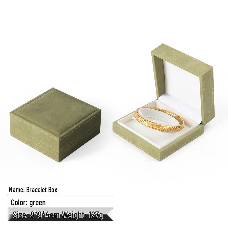 Elegant Italian Hot Stamping Lace Jewelry Box for Bracelets, Pendants, Necklaces, and Rings
