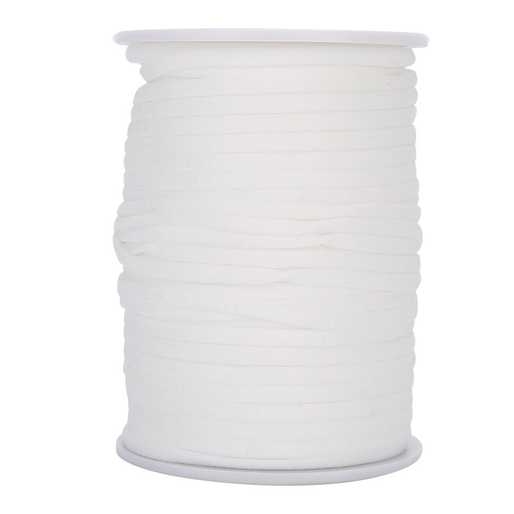 

Эластичная лента шириной 4 мм, длиной 60 ярдов, аксессуар для ремней, нейлон для рукавов, горловин, шорт, юбок