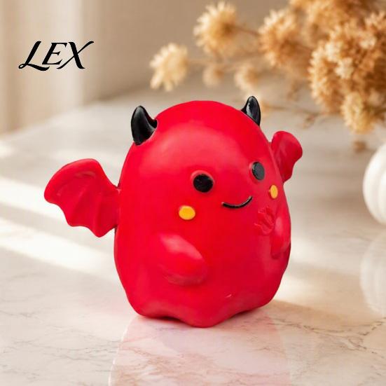 Ghost Desk Accessories Halloween Squeeze Toy, Angel Demon Stress Relief Party Favors Slow Rebound Ball Fidget Anxiety Toys