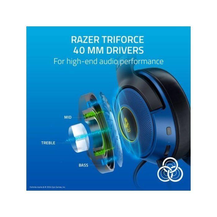 Casque gaming - razer - kraken v3 x - filaire - son surround 7.1 - circum-aural fermé