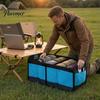 Partitioned Cargo Organizer Car Trunk Organizer, Compartments Design, Durable Waterproof Heavy Duty Vehicle Storage Oxford Container for And