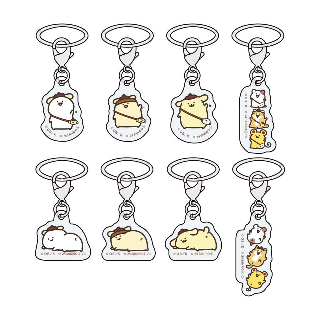 Obungu to Issho x Pompompurin 01 [Collaboration Illustration] Marker Charm Box of 8
