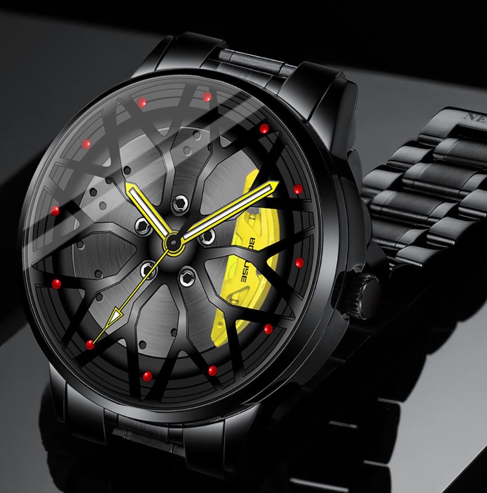 Ceas Casual Bărbați Ceas Business Ceas Sport Ceas Quartz Ceas Hollow Ceas din Oțel Inoxidabil