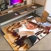 1pc John Wayne's vintage cowboy poster Carpet Rug for Living Room Bedroom Home Sofa Decoration,Kids play Non-slip Floor Mat
