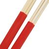 7pieces Drumsticks Bamboo Steel Wire Brushes Stick and Velvet Bag Retractable