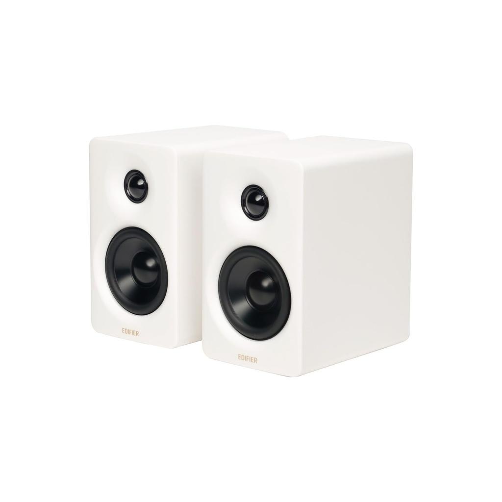 Edifier Compact Desktop Speakers M60 Maximum Output 66W 3 Input Stereo Mini Japanese 2.0ch (White) Systems Bluetooth, USB-C, AUX, 3.5mm [Authorized