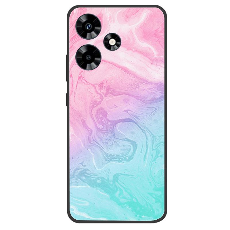 

For Infinix Hot 30 Case Soft Black Silicone Bumper Butterfly Phone Cover for Infinix Hot 30 X6831 Cases Hot30 Fundas Coque Infinix X6831