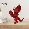 Dick Dinosaur Statue Collectible Penis Dinosaur Figurine Desk Dinosaur Buddy Prank Gag Gift for Bachelor's Party Adults Bedroom Decor