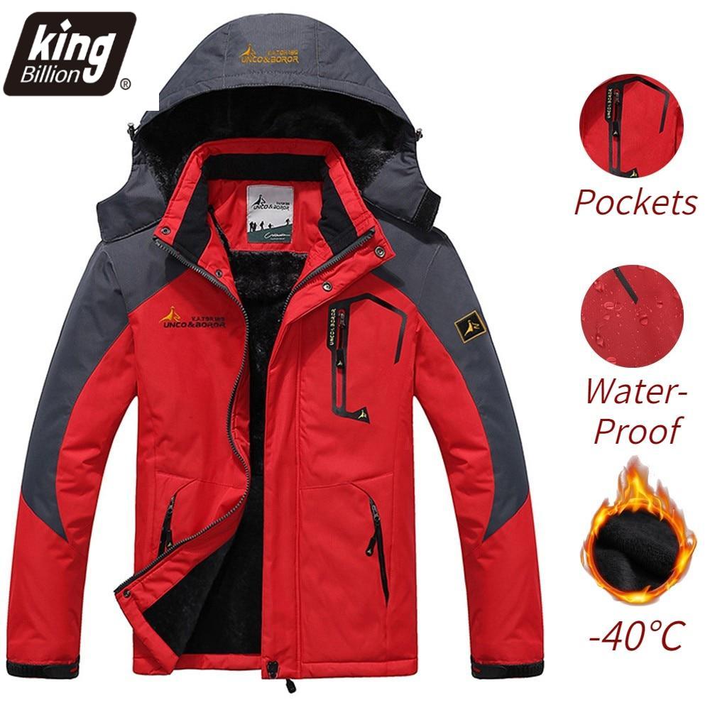 Zimní parka Muži Windbreak Plus Tlusté teplé větruodolné kožichy Pánské vojenské bundy s kapucí a kapucí Pánské zimní bundy