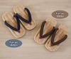Medium Bamboo Bark Made in Handwoven in Yamagata Naturally Recommended for Barefoot Natural Indoor Use Excellent Fit [AI] [hanao Brown] Slippers,