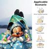 Customiz Name Personality Mickey Blanket Soft &Warm Sofa Office Bed Travel Lunch Break Blanket, Gift Suitable All Seasons