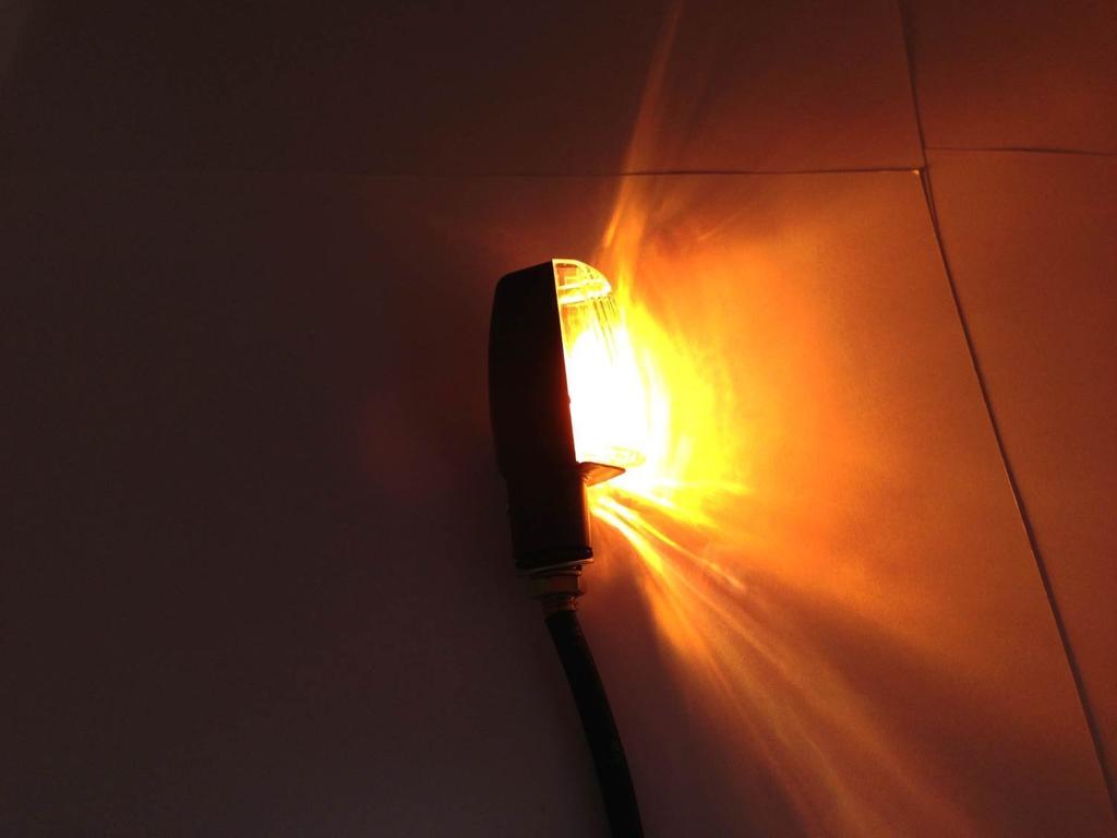 Nakira 4-Piece Custom Turn Signal, Clear Lens, General Purpose Turn Signal (Clear Lens)