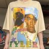 Camiseta de manga corta color arena con diseño raro de Tyler The Creator vtg NH20915