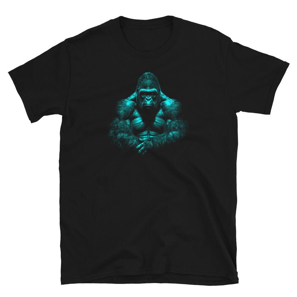 Gorilla Silverback Tshirt Silver Back Jungle King Design Unisex Tshirt Unisex T-Shirt XL