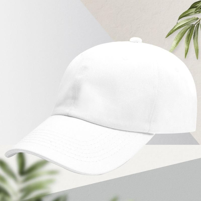 Cotton soft top baseball cap autumn and winter men's and women's caps custom embroidery printing