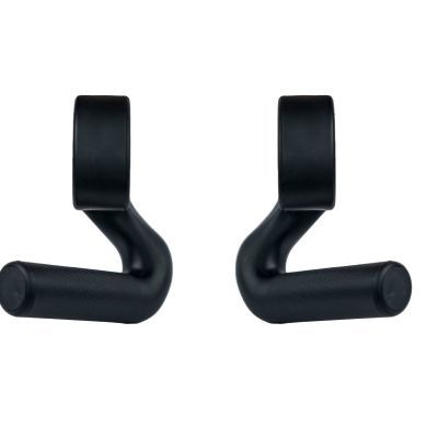 45 ° High Strength Composite Nylon Hook Fitness Grip Pair  Front and Back Grip Pull-up Rowing