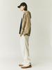 SPNK Corduroy Loose Fit Elastic Waist Pants_Ivory