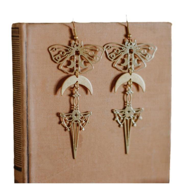 Bohemian Animal Earring Set With Gold Plating For Women Summer