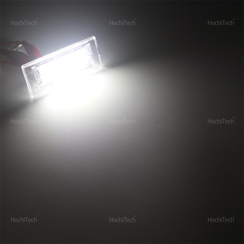 2pcs LED License Plate Light Canbus Number Lamp No Error for BMW X5 E53 Pre-Facelift 1999-2006 X3 E83 Pre-Facelift 2003-2010