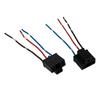 10 Grams Socket 12/24V 2pcs 3 Pin Connector Headlight