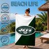Jets Helmet Beach Towel, Microfiber Beach Towel, Perfect For Pool, Beach, Travel, Home Decor Beach Party Fan gifts