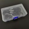 A Box of 20 Plastic-coated Hooks, 2.9 Inches, Outdoor Planter Hooks Ceiling Hooks, Screw-in Wall Black And White Cup Hooks