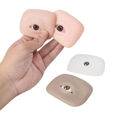 1PC Microblading 5D Eyebrow Tattoo Practice Skin Textured Bionic Silicone Face Smooth Soft For Eyelash Eye Makeup Beauty Tool