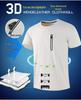 Men's High-Quality Quick-Dry Ice Silk Short Sleeve Round Neck T-Shirt for Summer Sports