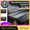 Car Stickers For Alfa Romeo Car Styling Armrest Box Cover Center Console Protector Cushion Interior Accessories For Alfa Romeo G