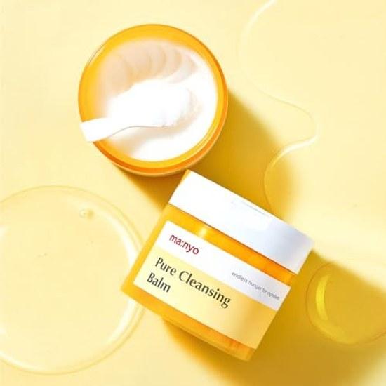 MANYO Deep Clear Cleansing Balm 110g Pore Care Blackhead Sebum Plug Makeup Remover Powerful Fine Dust Low Irritation Vegan Korean Skincare