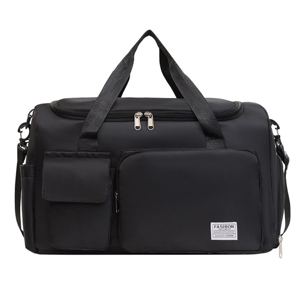 Sturdy Travel Luggage Bag Foldable Large Capacity Handbag Shoulder Bag Nylon Duffle Bag  Girl